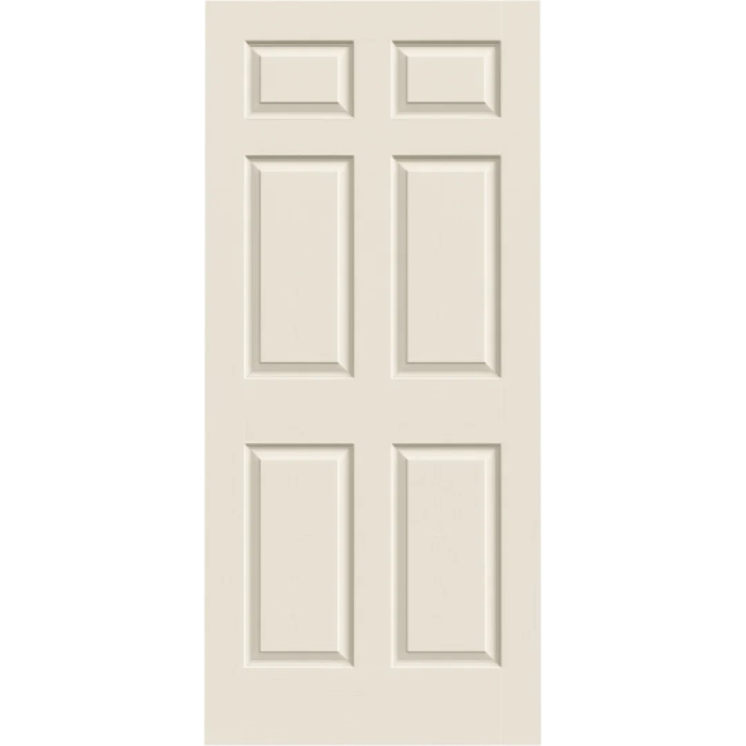 Reliable Jeld-Wen 18 x 80 Textured Colonist Primed Interior Slab Hollow Core Door Safe