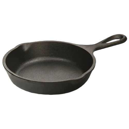 Expertly Made Lodge Heat Treated Mini Cast Iron Skillet 5 in. Trendy