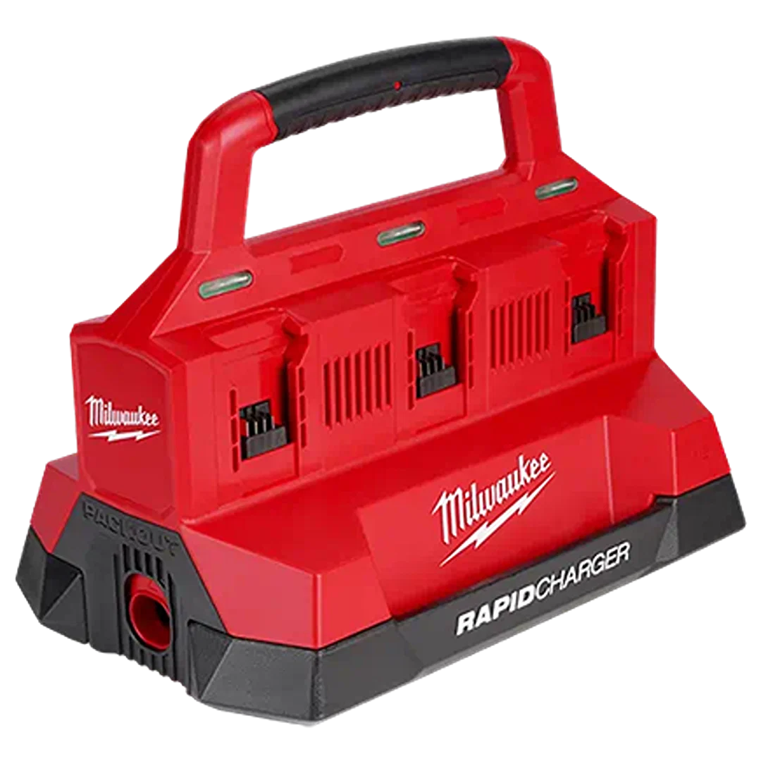 Fine Crafted Milwaukee M18™ PACKOUT™ Six Bay Rapid Charger Superior
