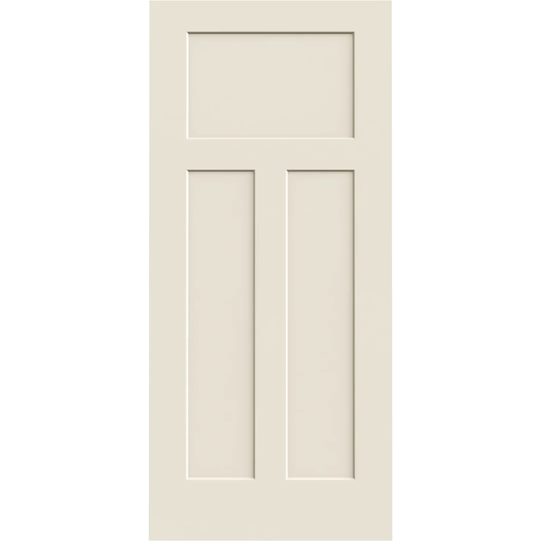 Healthy Jeld-Wen 32 in. x 80 in. Craftsman III Primed Interior Slab Hollow Core Door Relaxed