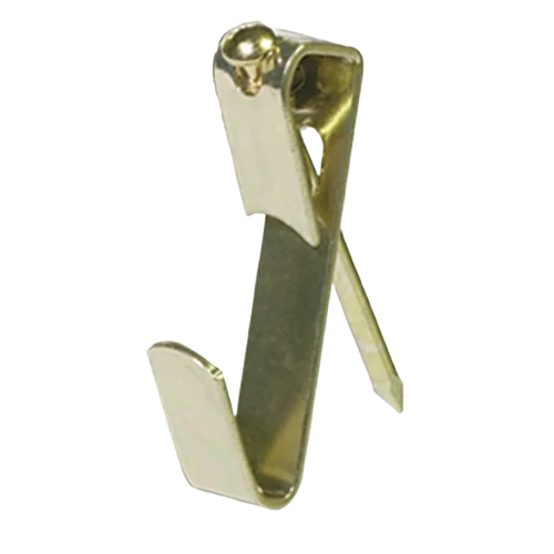 Eco-Friendly Hillman Brass Picture Hanger 20 lb. Safe