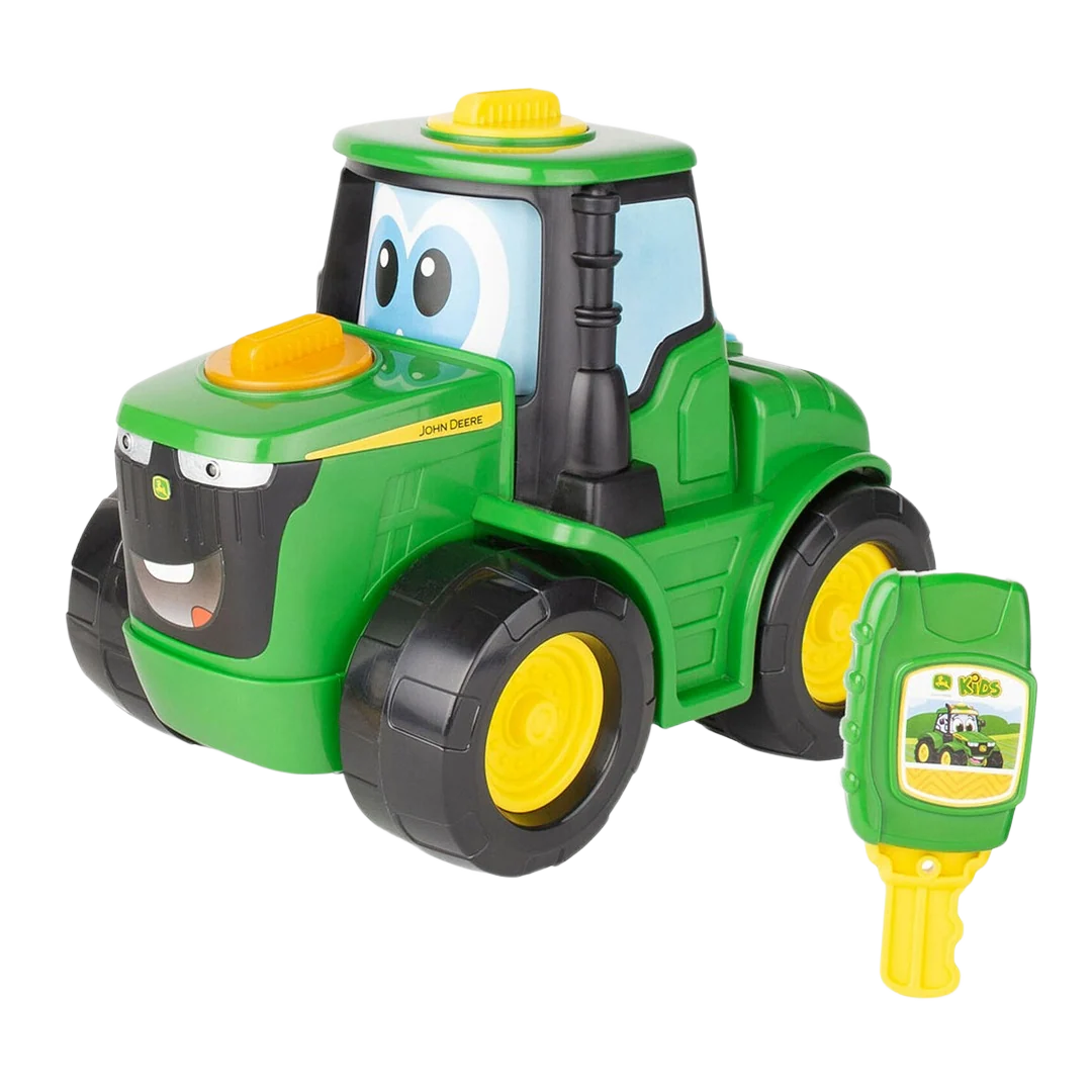 Minimalist TOMY John Deere Key and Go Johnny Tractor Efficient