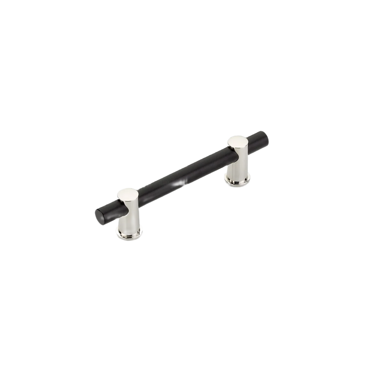 Casual Schaub Matte Black Polished Nickel Fonce 4 Cabinet Pull Secure