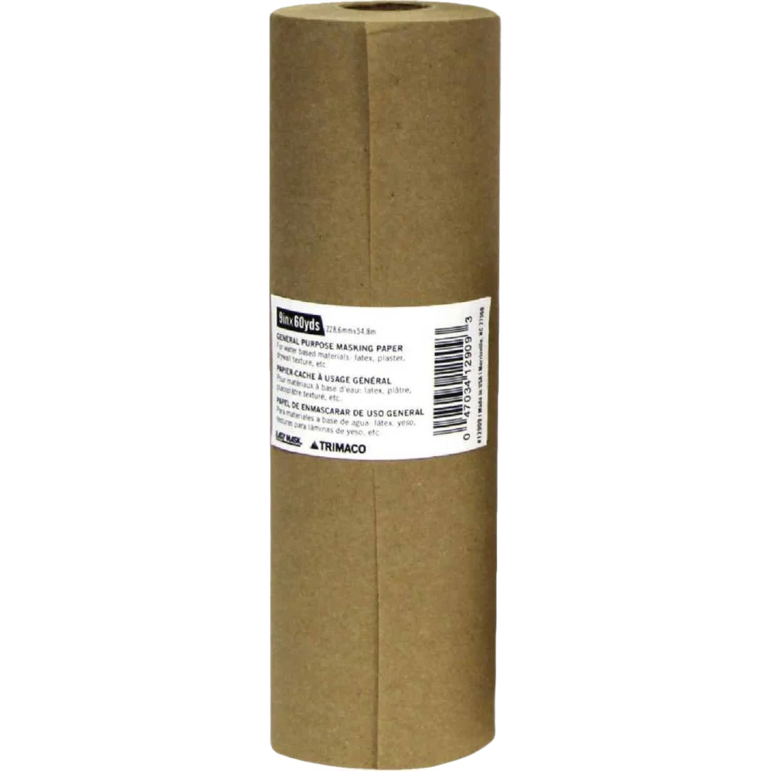 Fine Trimaco 9 in. x 180 ft. General Purpose Brown Masking Paper Smart