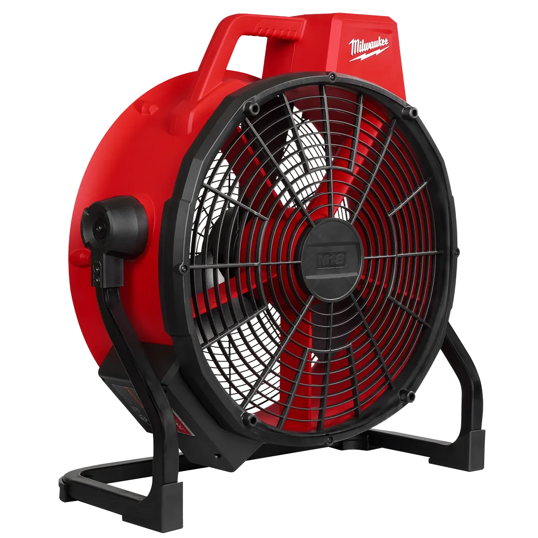 Natural Milwaukee M18 Brushless 18 in. Fan Efficient