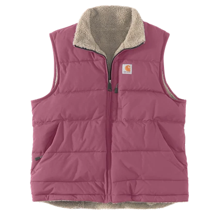 High-Grade Carhartt XS Huckleberry Montana Women’s Insulated Reversible Puffer Vest World-Class