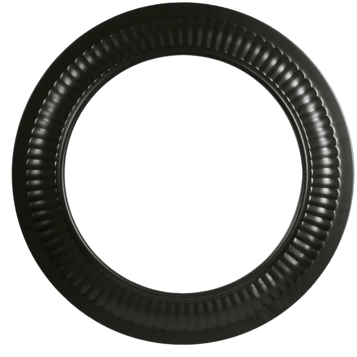 Clean Imperial 8 In. 24 Gauge Black Stove Pipe Collar Solid