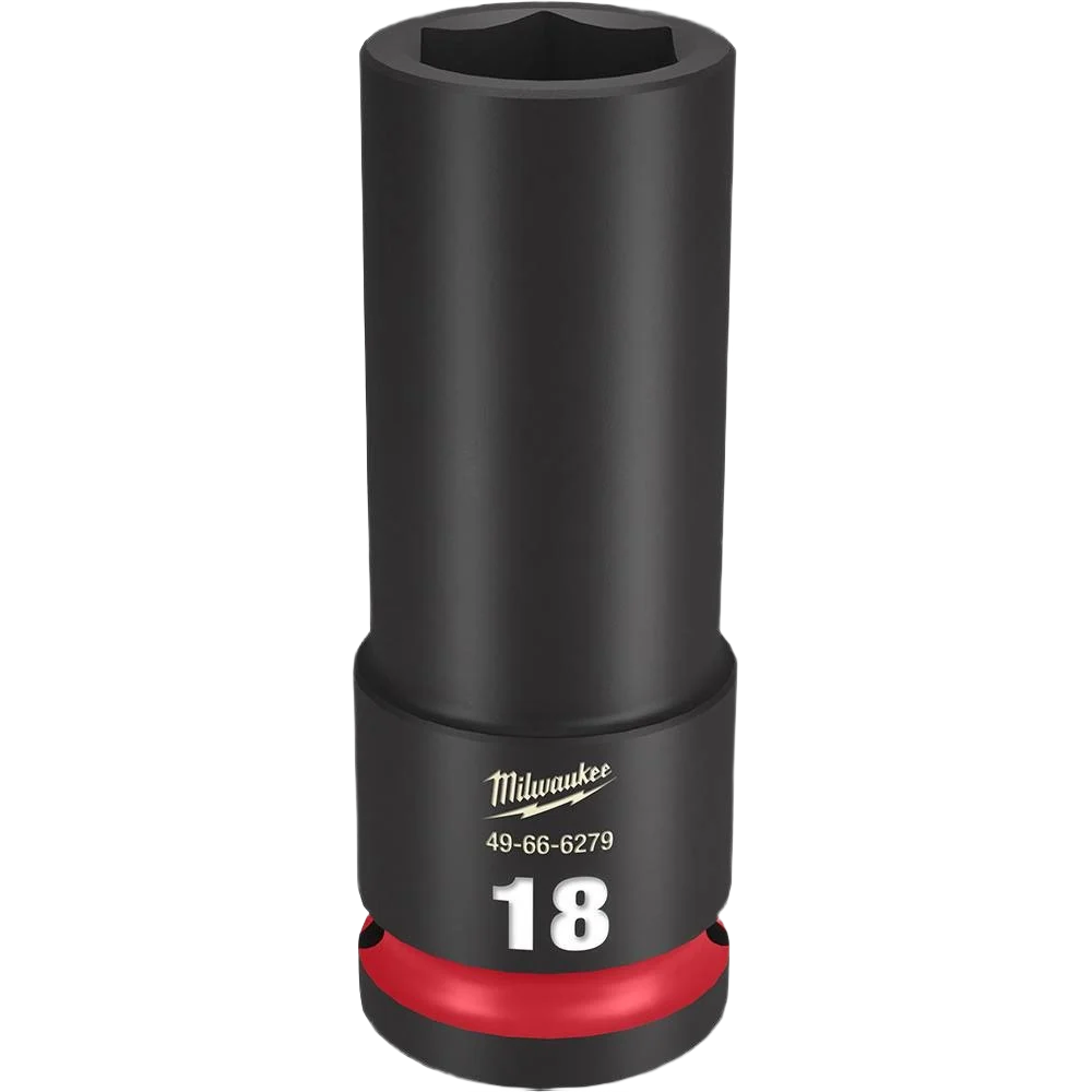 Classic Milwaukee SHOCKWAVE™ Impact Duty™ 1 2 Drive 18-mm Deep 6 Point Socket Sustainable