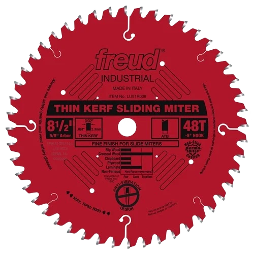 Advanced Freud ATB Thin Kerf General Purpose Blade 10 in. x 40 Teeth Green