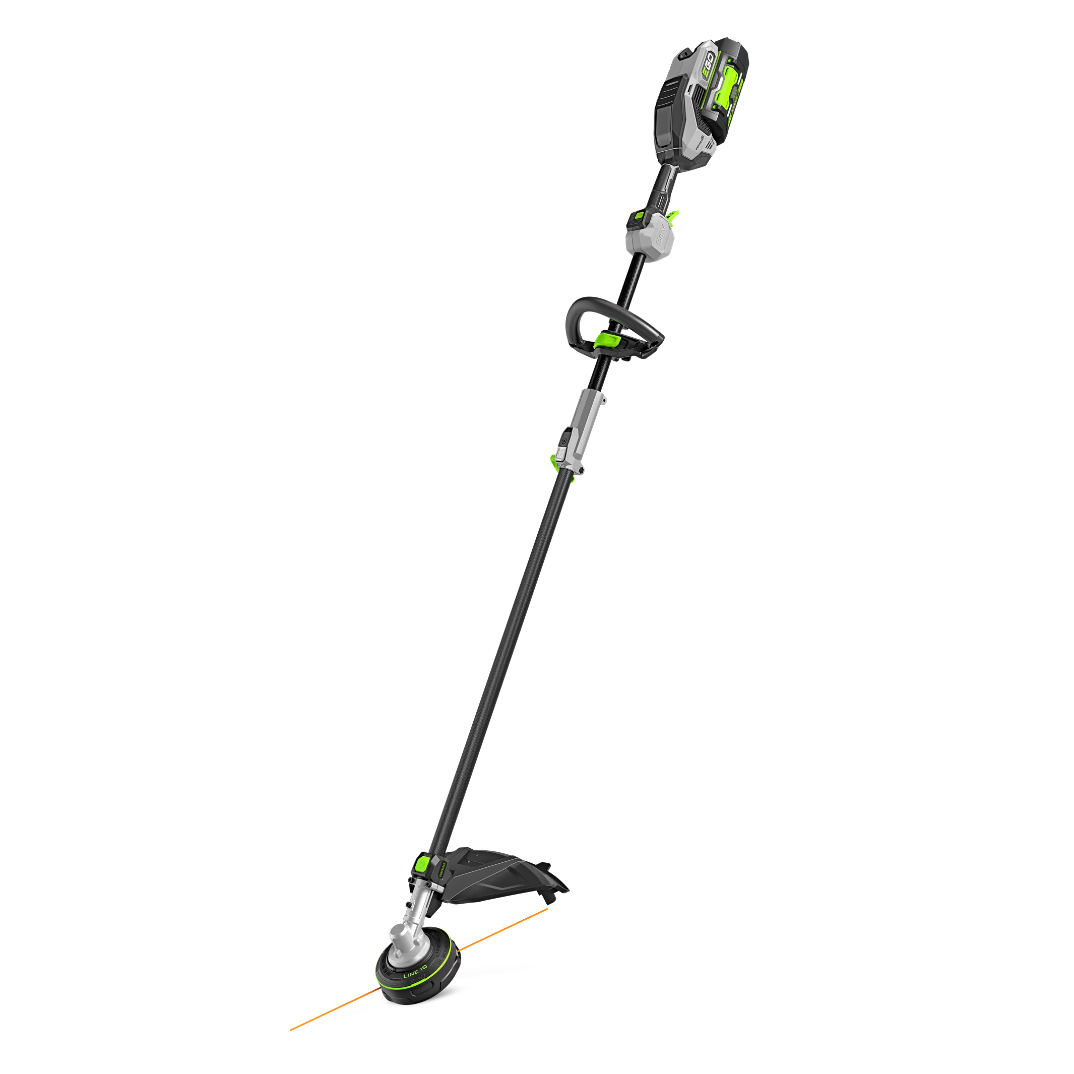 High-Grade EGO Power 17 Line IQ Multi-Head String Trimmer with Battery Charger Exclusive