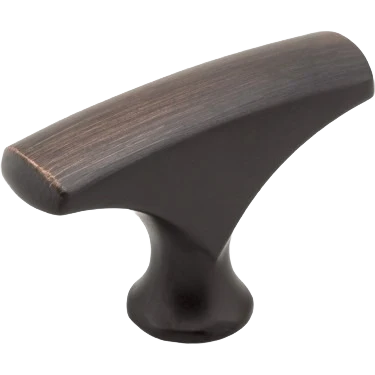Responsible Hardware Resources Aiden T Knob Brushed Oil Rubbed Bronze Modern