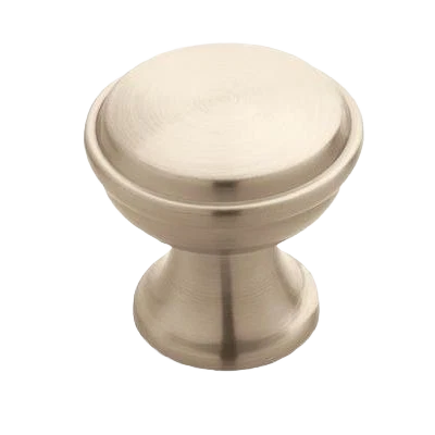 Professional Amerock Westerly 1-3 16 Diameter Satin Nickel Cabinet Knob Contemporary