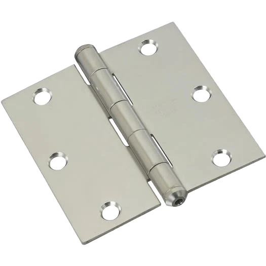 Carefully Designed National Hardware 3-1 2 Square Stainless Steel Door Hinge Prestigious