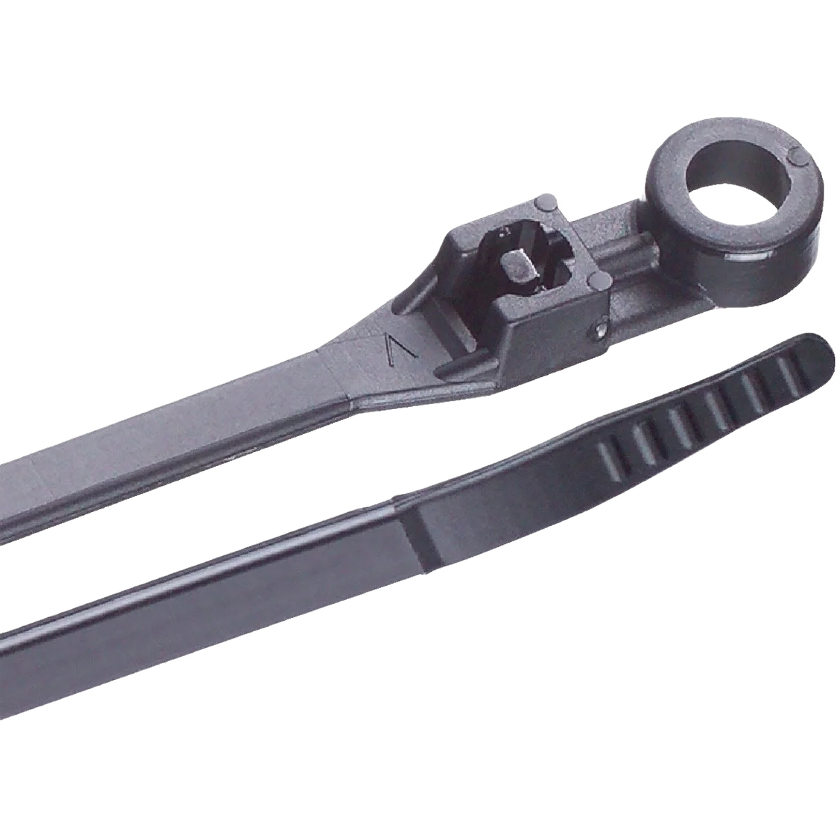 Modern Gardner Bender 8 In. x 0.17 In. Ultra Violet Black Mounting Cable Tie 100-Pack Minimalist