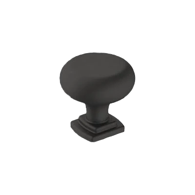 Fast Amerock Surpass 1-1 4 Diameter Matte Black Cabinet Knob Sophisticated