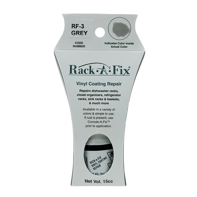First-Class Fixture-Fix Grey Rack-A-Fix Vinyl Coating Repair Excellent