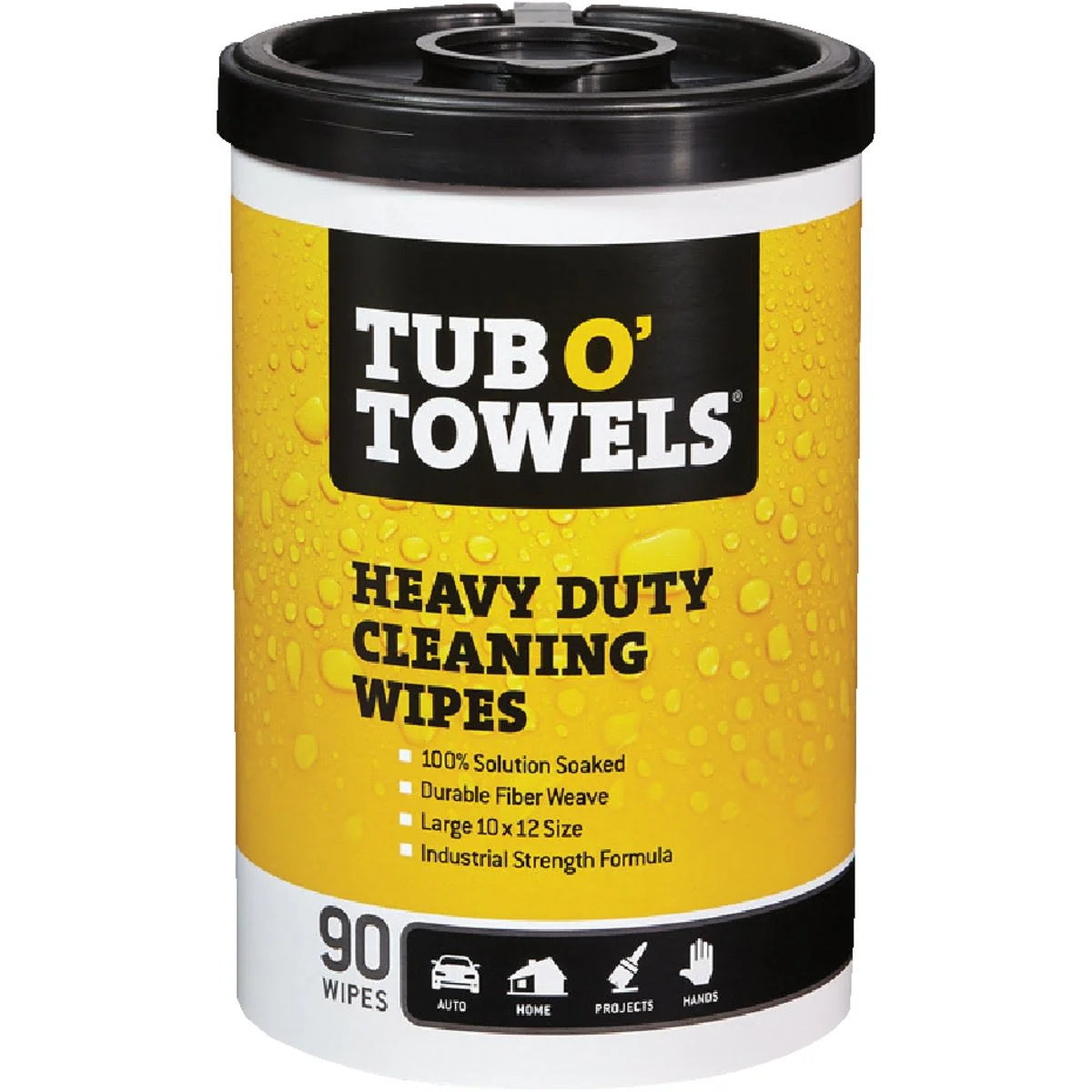 Genuine Tub O’ Towels Heavy-Duty Cleaning Wipes 90 ct Exceptional
