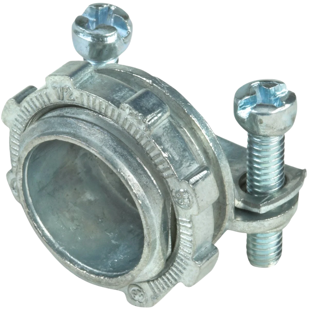 Enhanced Halex 3 8 Die-Cast Zinc Clamp 10 3 Wire Box Connector 5-Pack Convenient
