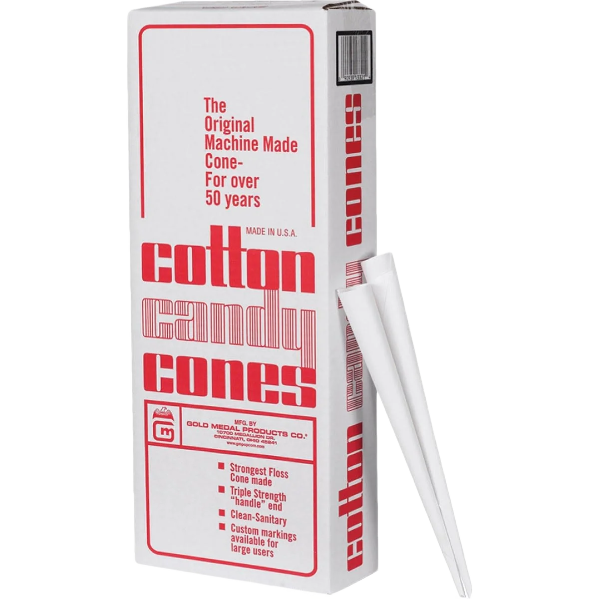 Superior Gold Medal Cotton Candy Cone Next-Generation