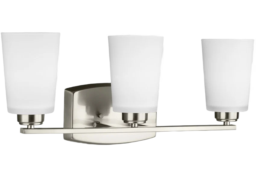 Long-Lasting Visual Comfort 3 Fixture Brushed Nickel Generation Franport Sconce Versatile