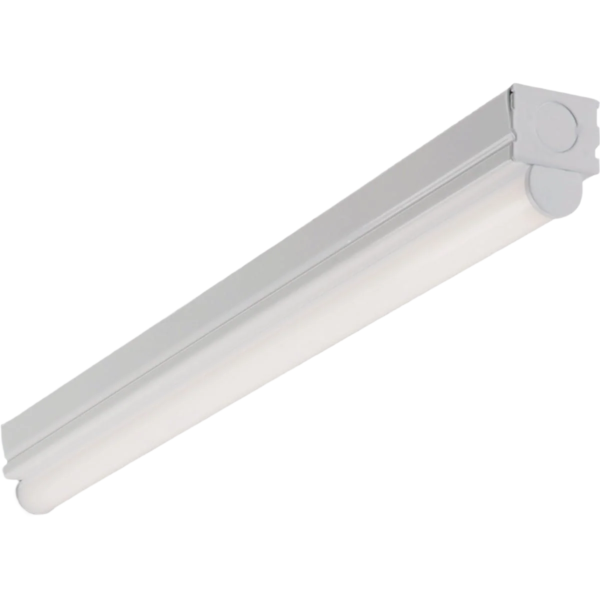 Authentic Metalux White 9.8 Watt Commercial LED Strip Light Fixture 2 ft. Official