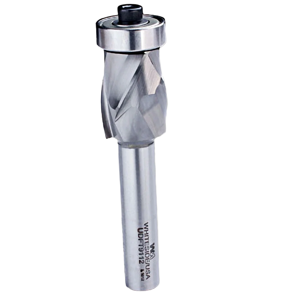 Elite Whiteside Spiral Flush Trim Bit 1 2 in. SH x 7 8 in. CD x 1-1 8 in. CL Expertly Made