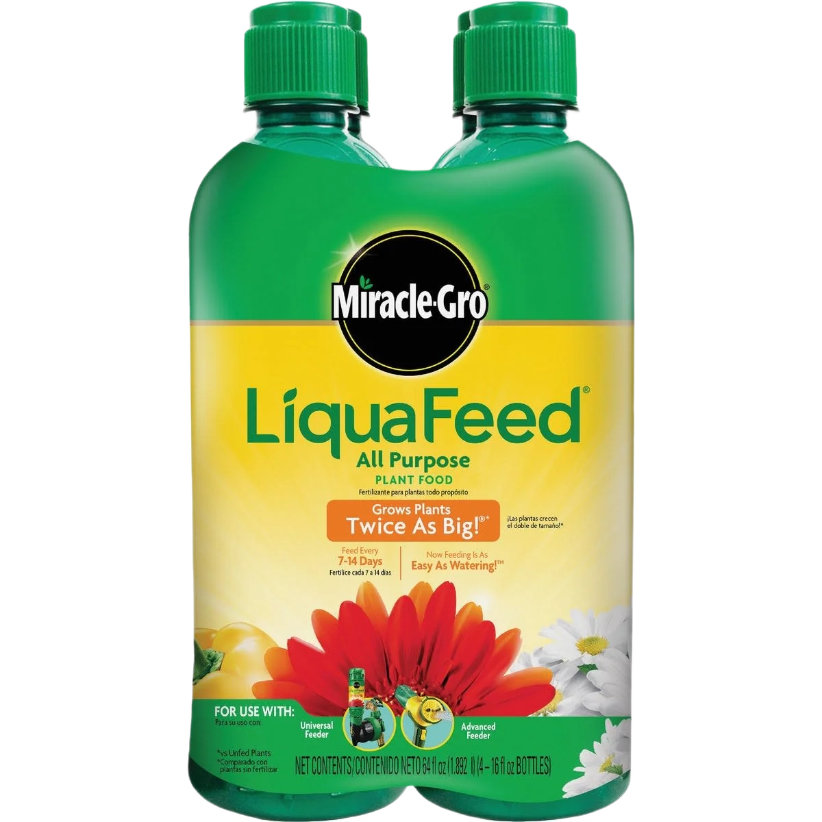 Next-Generation -Gro LiquaFeed All Purpose Plant Food 4 Pack Modern
