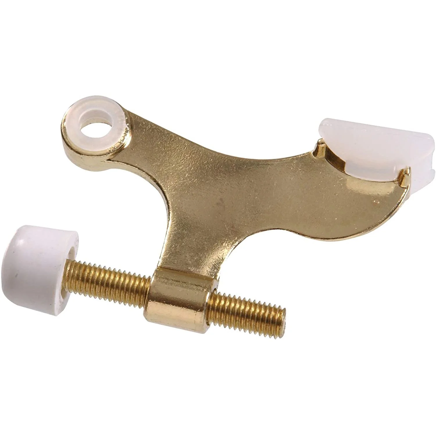 Soft Hardware Essentials Brass Hinge Pin Door Stop for Solid and Hollow Doors Poly-bag High-Performance
