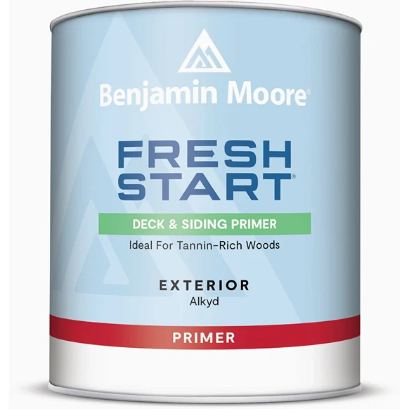 Dependable Benjamin Moore Fresh Start Deck and Siding White Primer 1 quart Superior