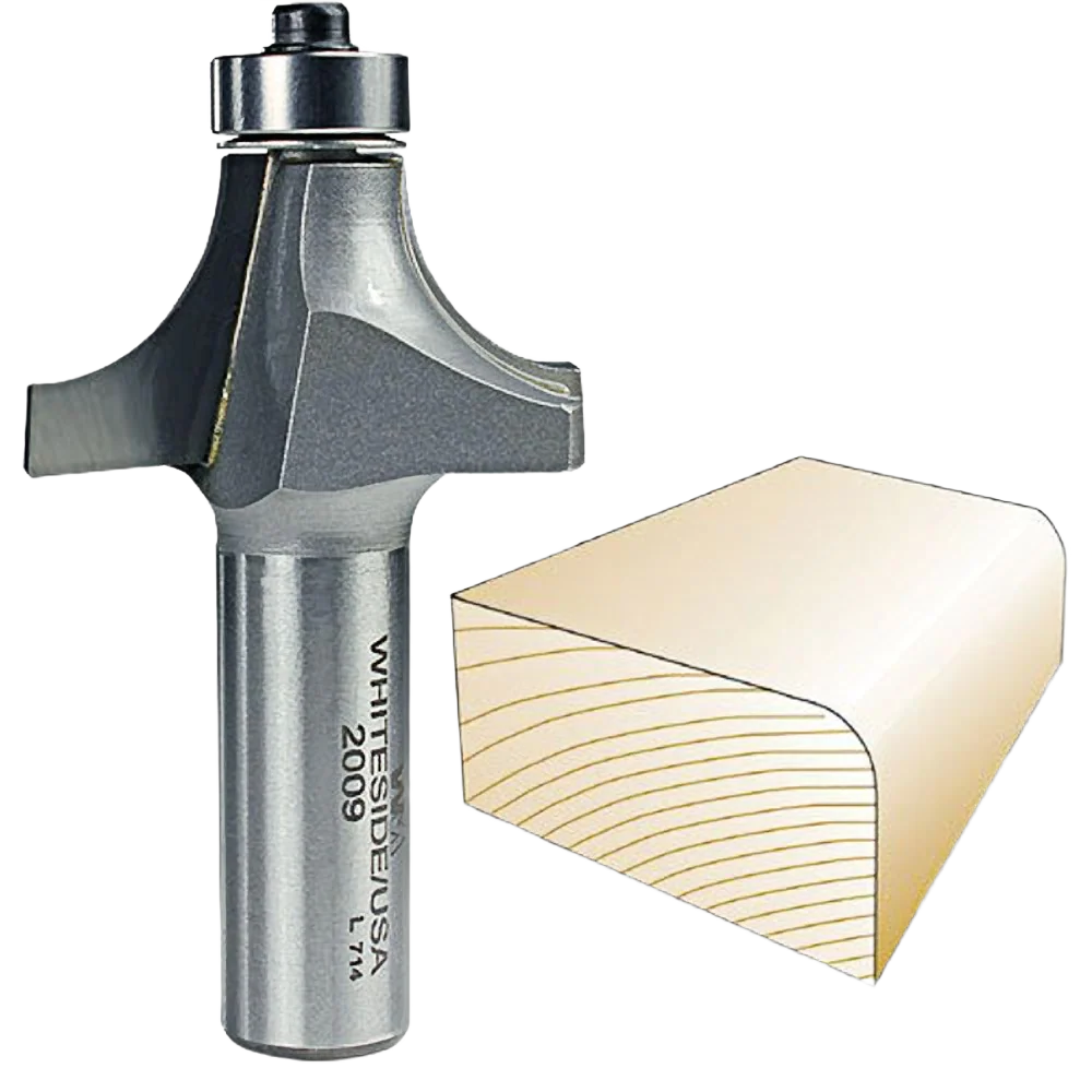 Safe Whiteside 2009 Roundover Bit 1 2 in. SH x 1 2 in. R High-Grade