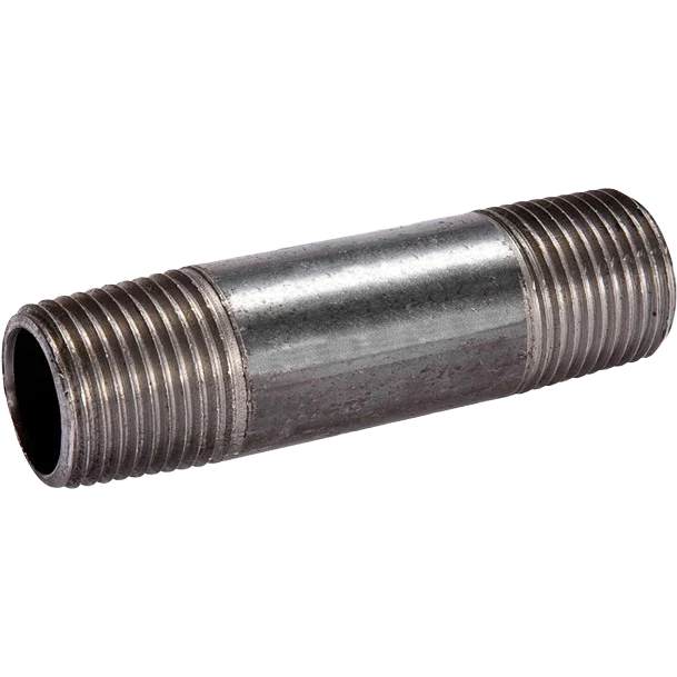 Innovative Southland 1 8 In. x 4 In. Schedule 40 Black Steel Iron Nipple Contemporary