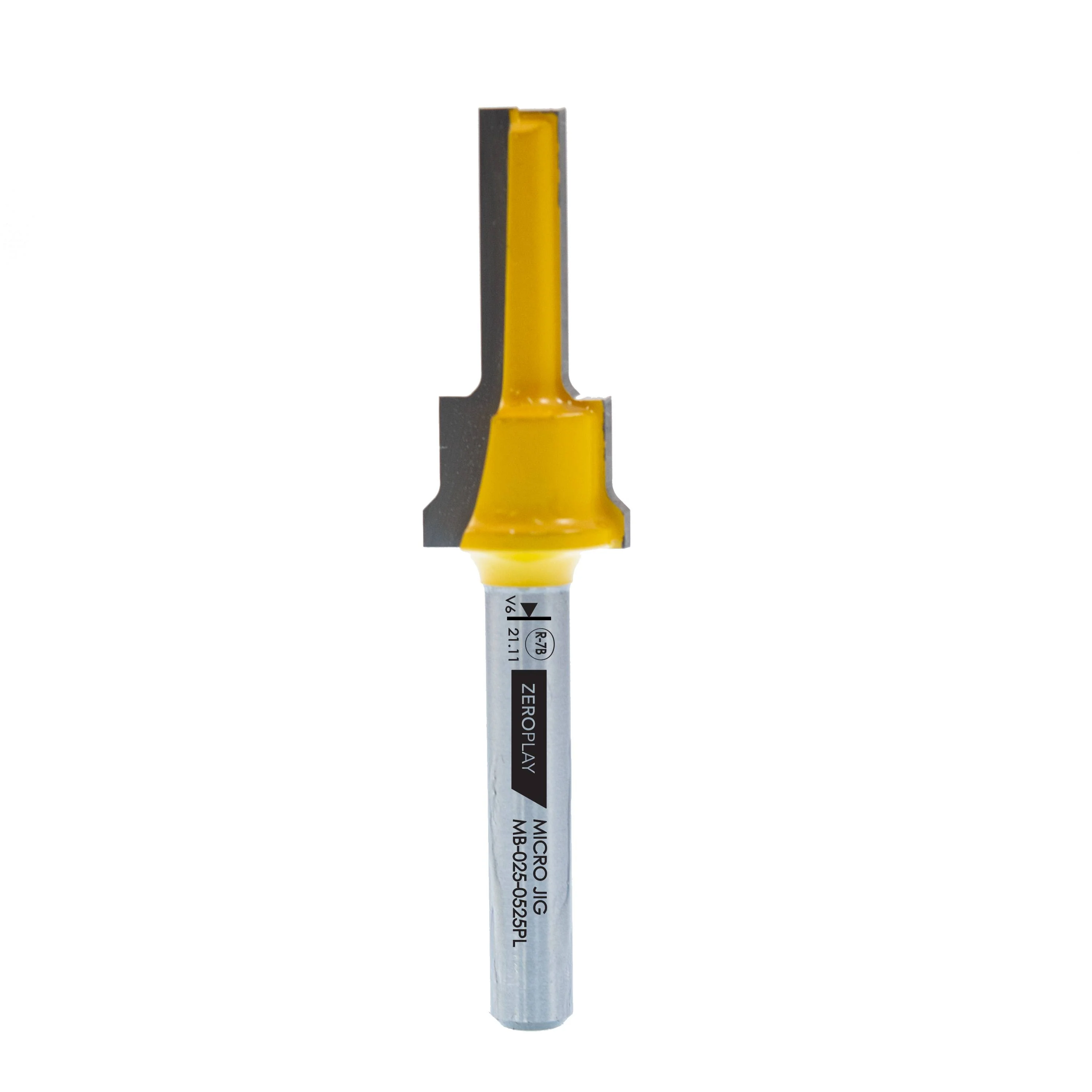 Eco-Friendly Microjig ZeroPlay 2 Step Plunge Router Bit 1 4 in. Shank Solid