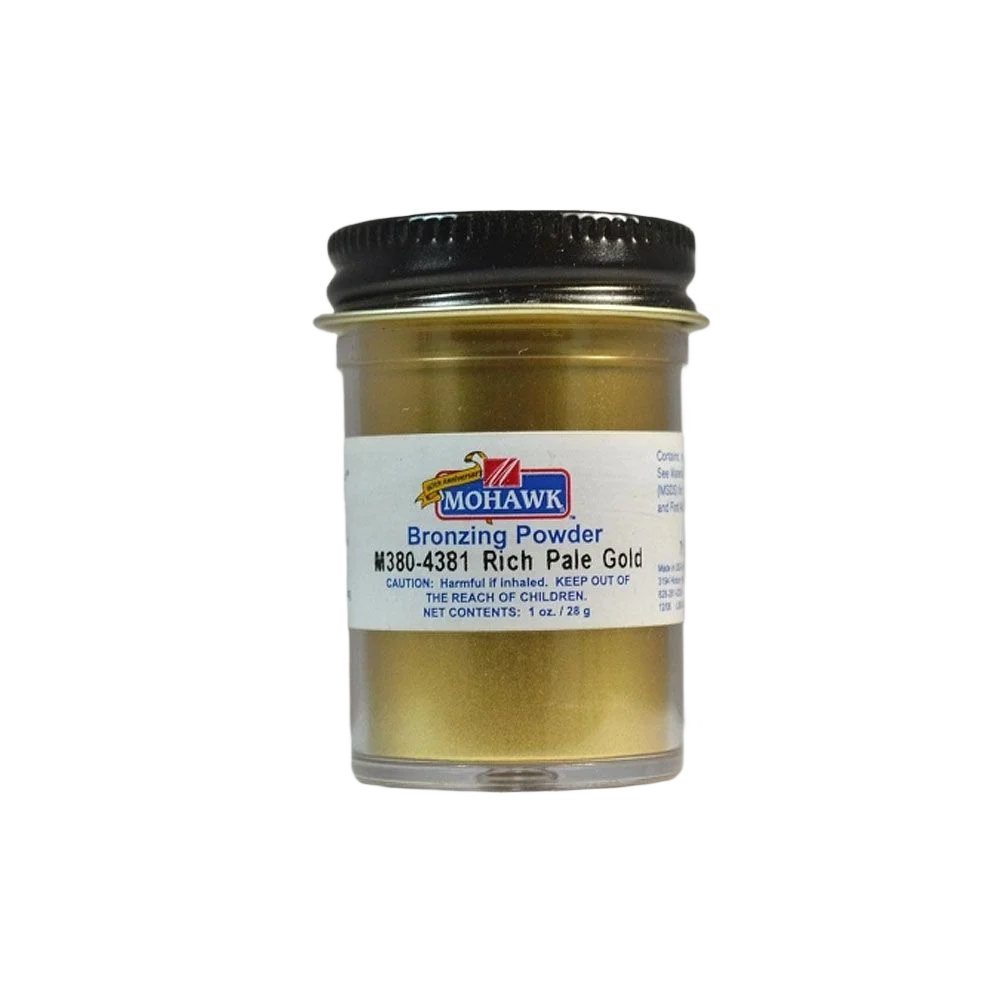 Sophisticated Mohawk Bronzing Powder Rich Pale Gold 1 oz Verified