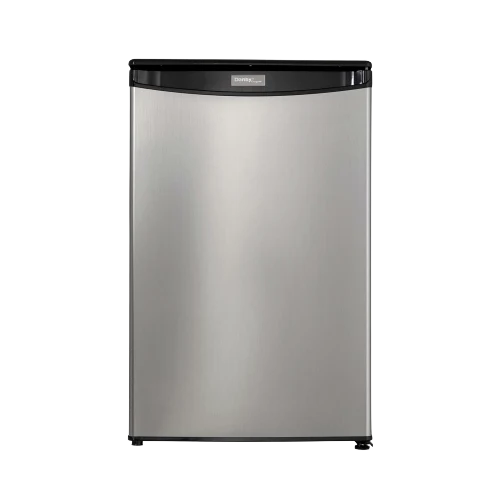 Easy-to-Use 4.4 CF All Refrigerator Auto Defrost Glass Cantilever Shelves ESTAR Lightweight