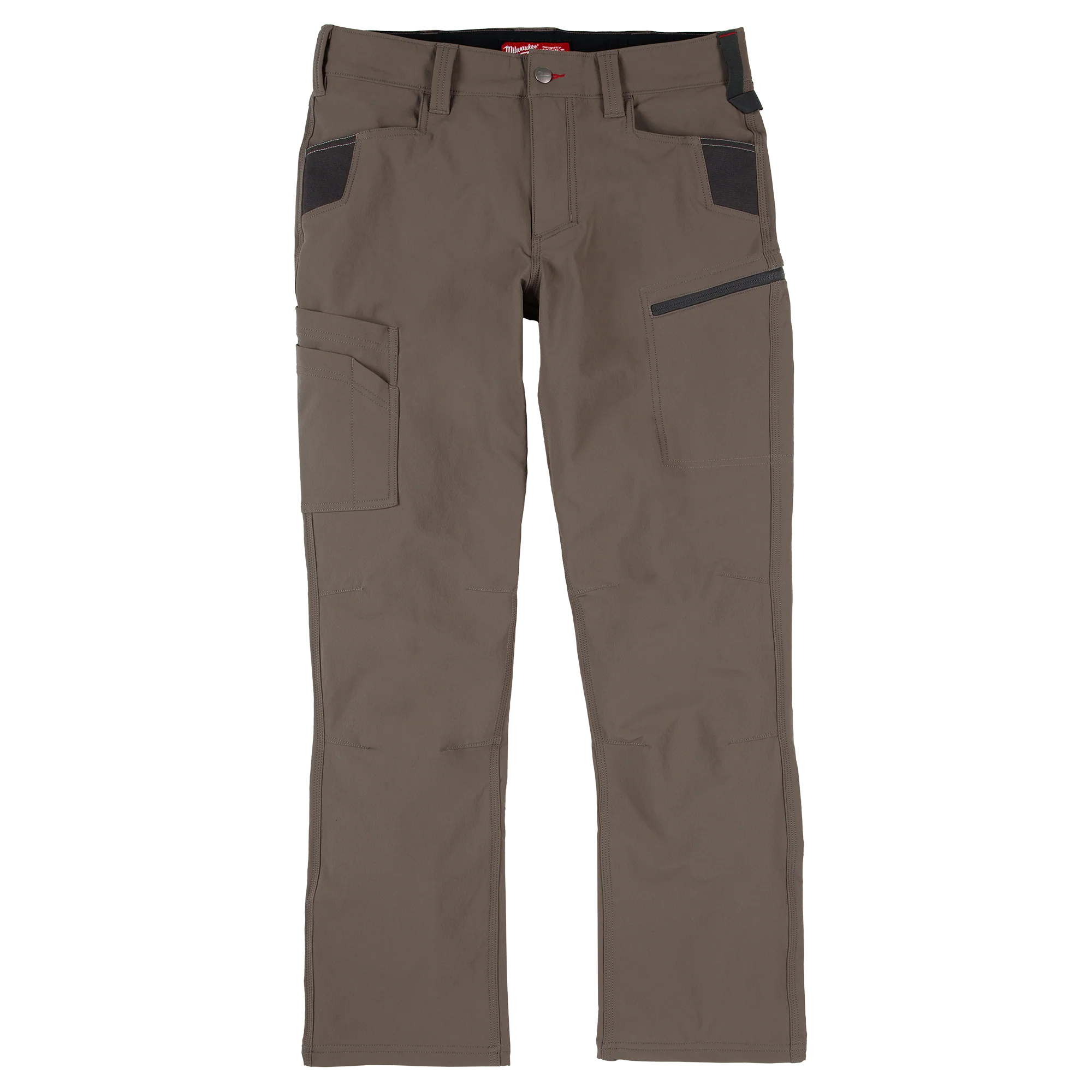 Soft Milwaukee FLEX™ Tech Pants – Brown 3434 User-Friendly