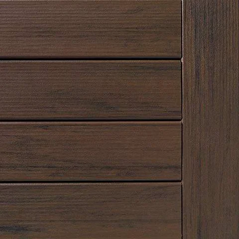 Lightweight TimberTech 12 in. x 12 ft. PRO® Legacy Collection Fascia Board Mocha Certified