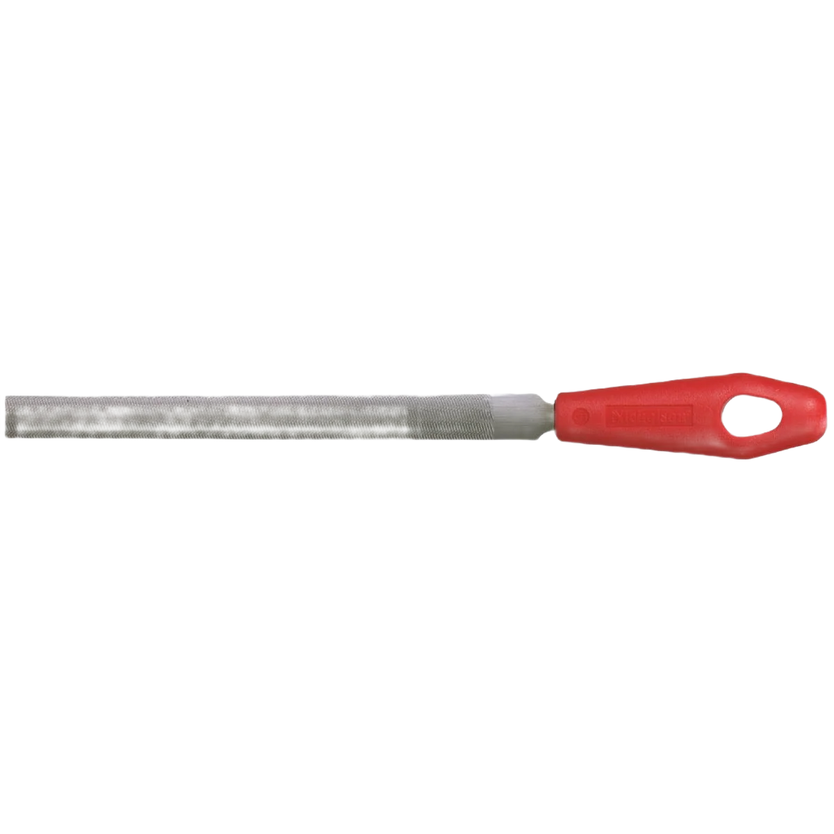 Excellent Nicholson 8 In. Half Round Bastard Handled File Secure
