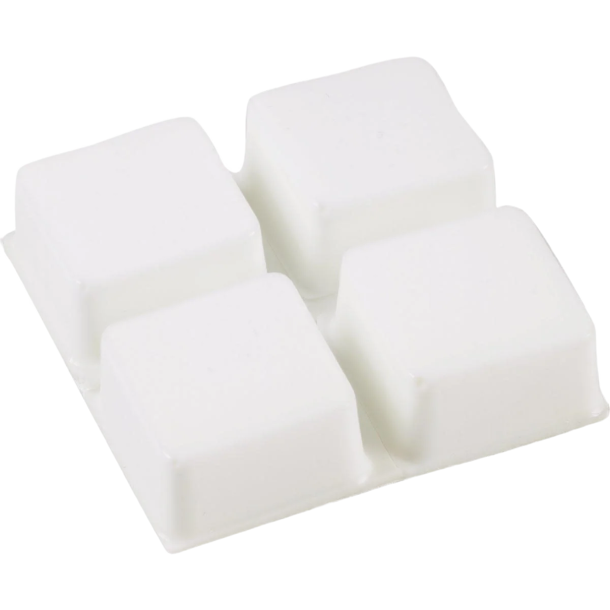 Specialty Do it 3 4 In. Square White Self-Adhesive Bumpers 12-Count Practical