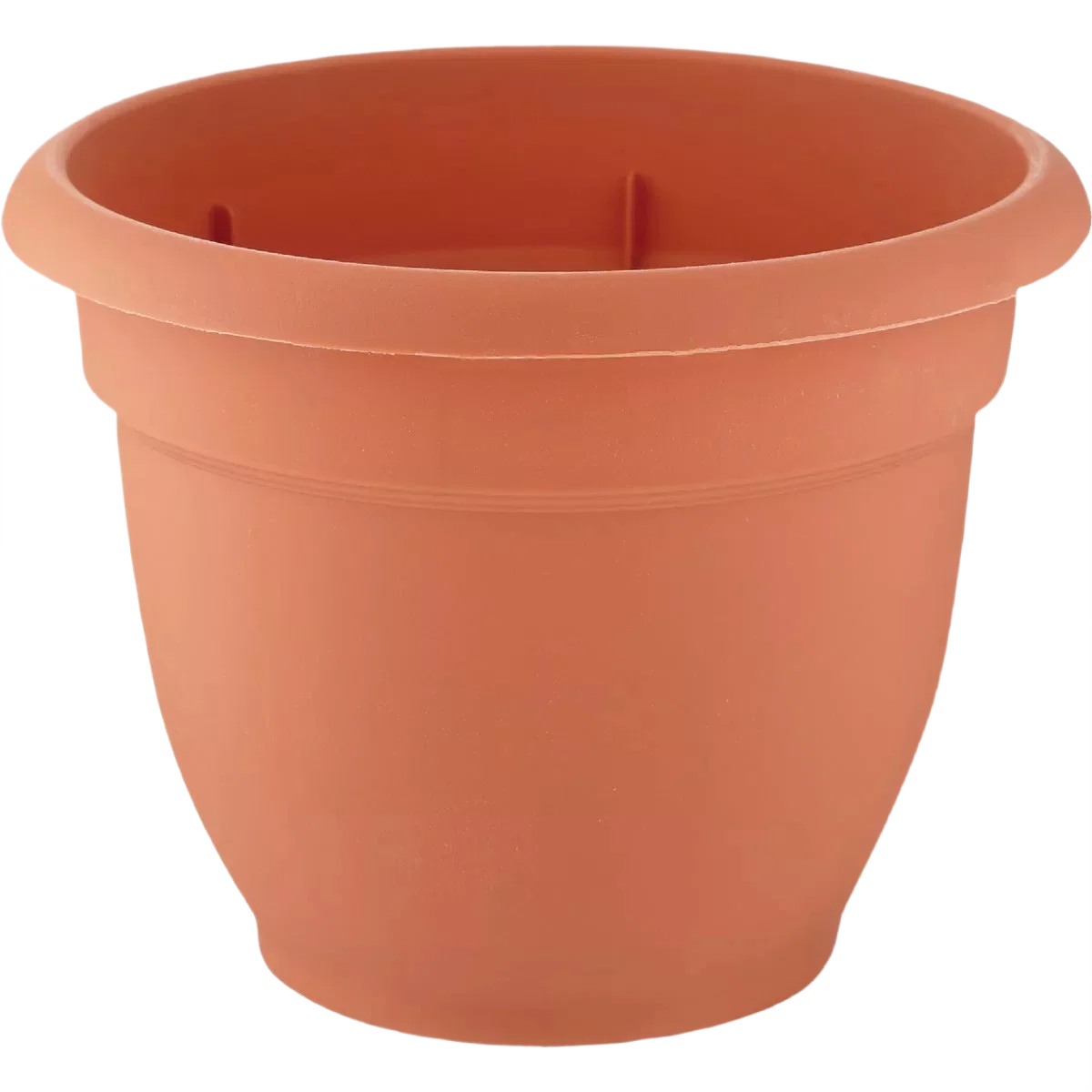 Fast Bloem Ariana 8.8 H x 8 In. Dia. Plastic Self-Watering Terracotta Planter Recyclable