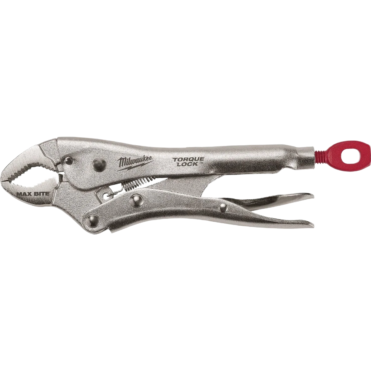 Clean Milwaukee TORQUE LOCK™ MAXBITE™ 7 Curved Locking Pliers Secure
