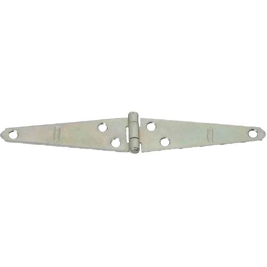 Original National Hardware 4 Zinc Light Strap Hinge 2-Pack Environmentally Friendly