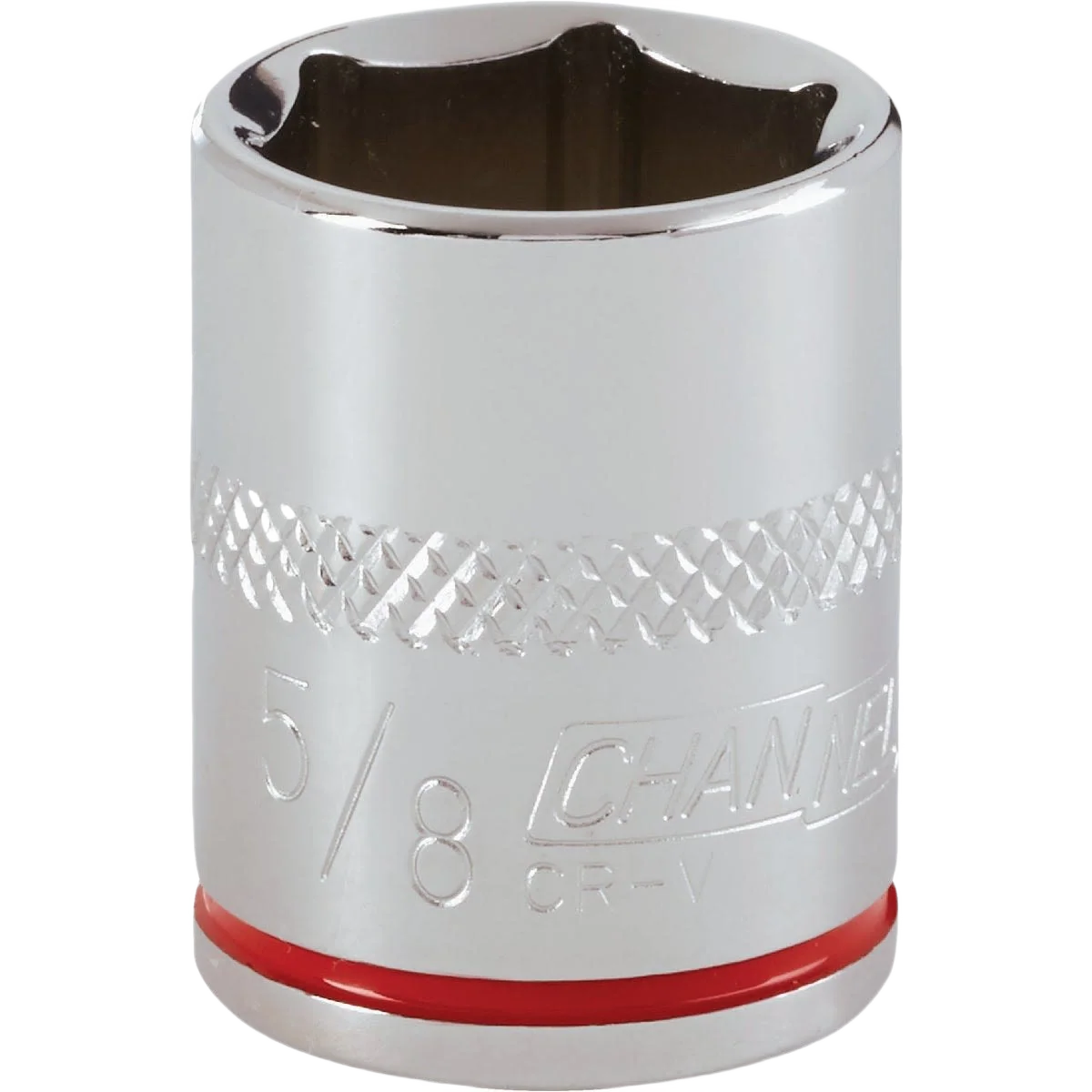 Relaxed Channellock 3 8 in. Drive 5 8 in. 6-Point Shallow Standard Socket Detailed