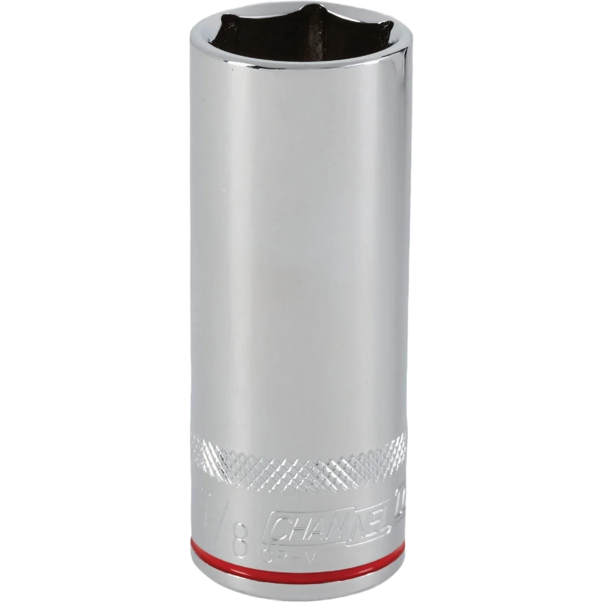 Carefully Designed Channellock 1 2 in. Drive 7 8 in. 6-Point Deep Standard Socket Genuine