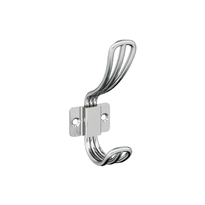 Verified Amerock Vinland Two Prong Polished Chrome Decorative Wall Hook Professional