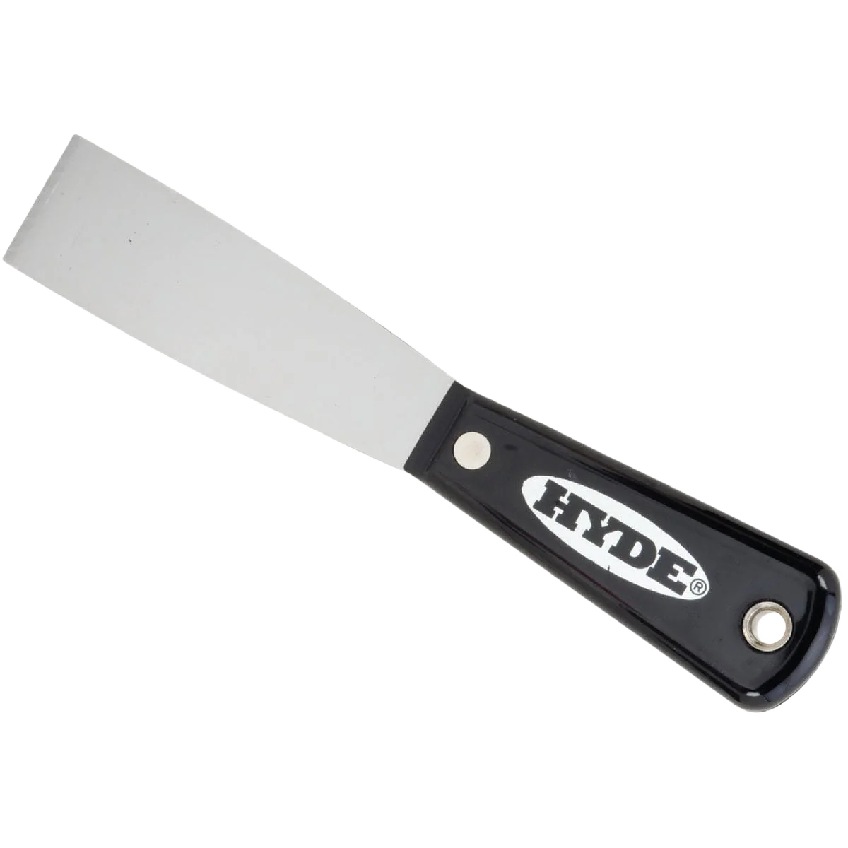 World-Class Hyde Black Silver Flex Professional Putty Knife 2 in. Solid