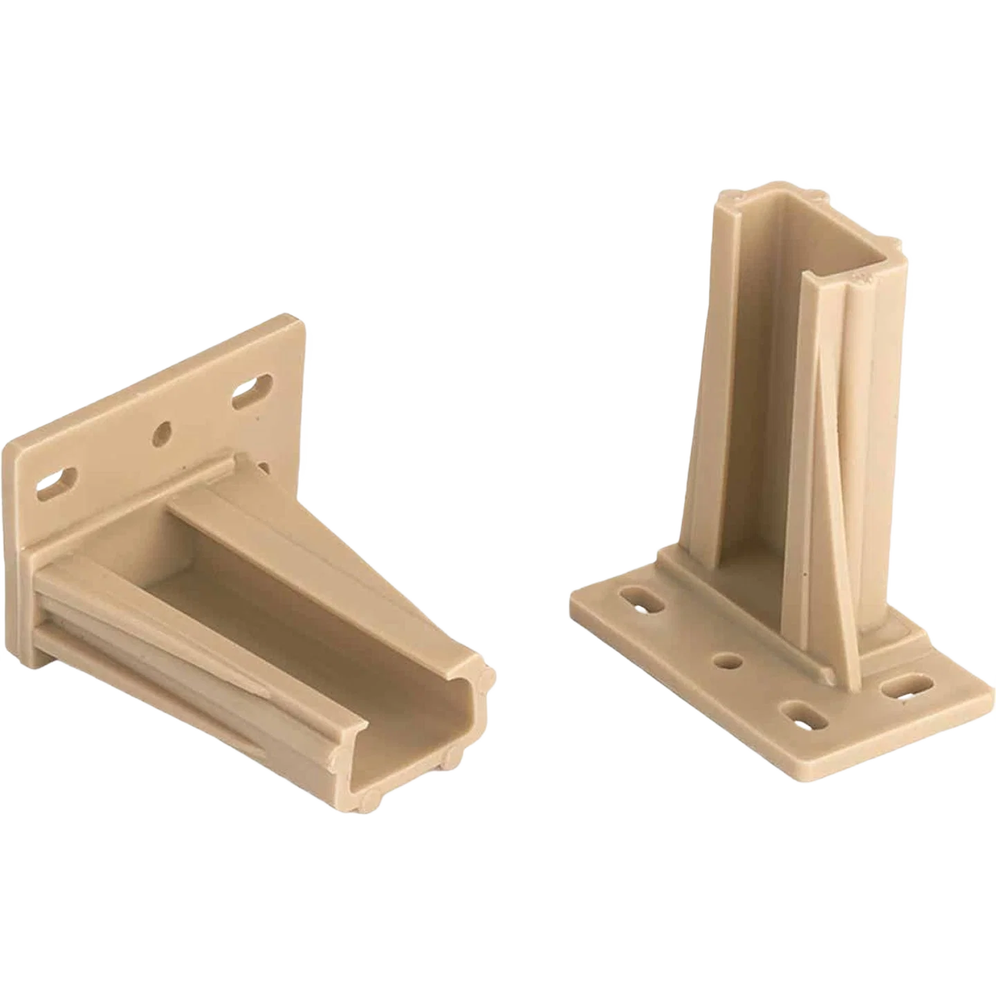 Minimalist Knape Vogt 2-3 8 in. Plastic Drawer Slide Mounting Bracket 2-Pack Fine Crafted