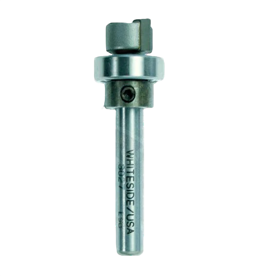 Advanced Whiteside Template Bit w Oversize Bearing 1 4 in. SH x 1 2 in. CD x 1 4 in. CL Easy-to-Use