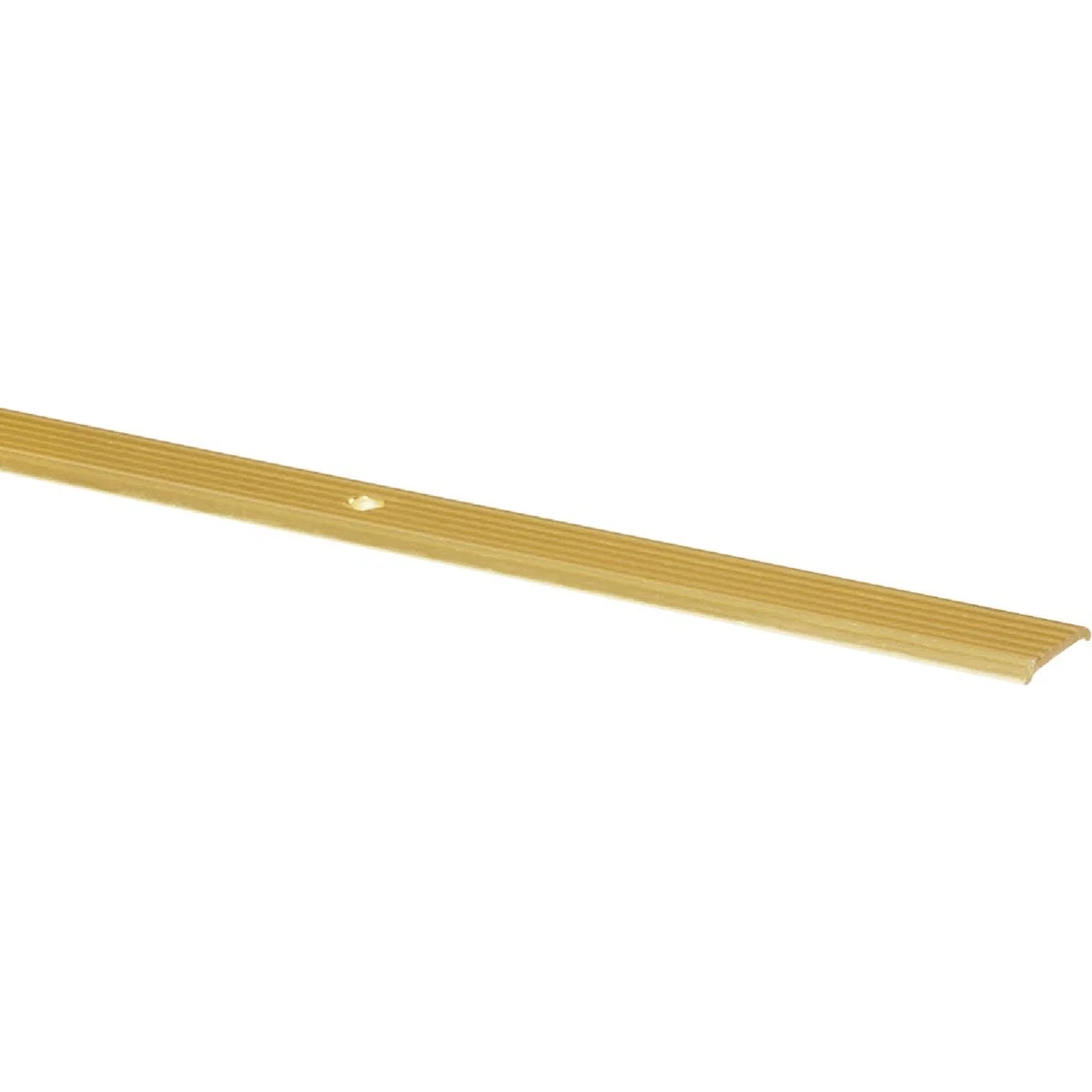 Practical M-D Brass Satin Aluminum Seam Binder 3 4 In. x 3 Ft. Powerful