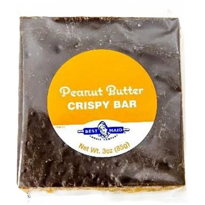 Classic Maid Peanut Butter Crispy Bar 3 oz. Lightweight