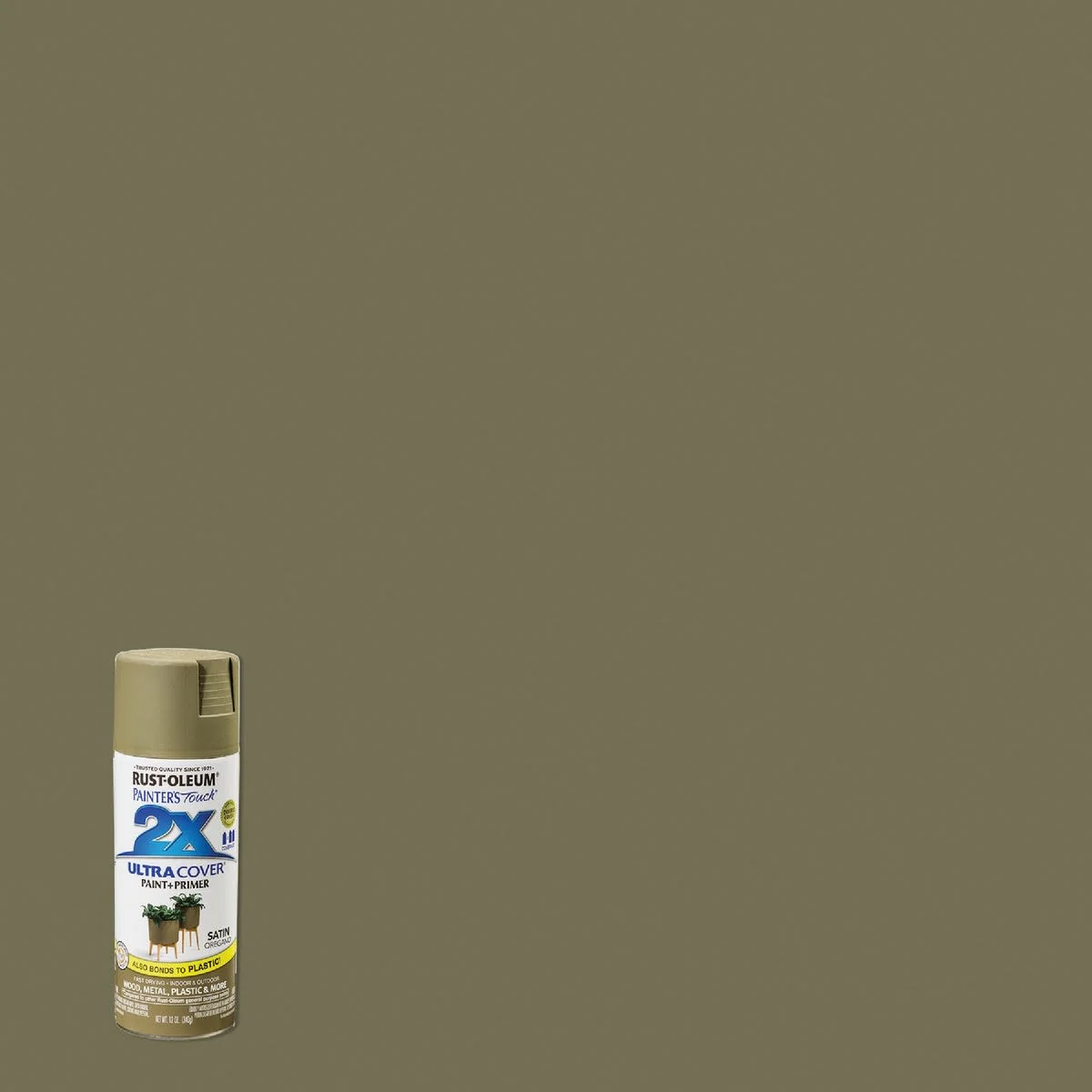 First-Class Rust-Oleum Painters’ Touch 2X Oregano Spray Paint Primer 12 oz. Convenient